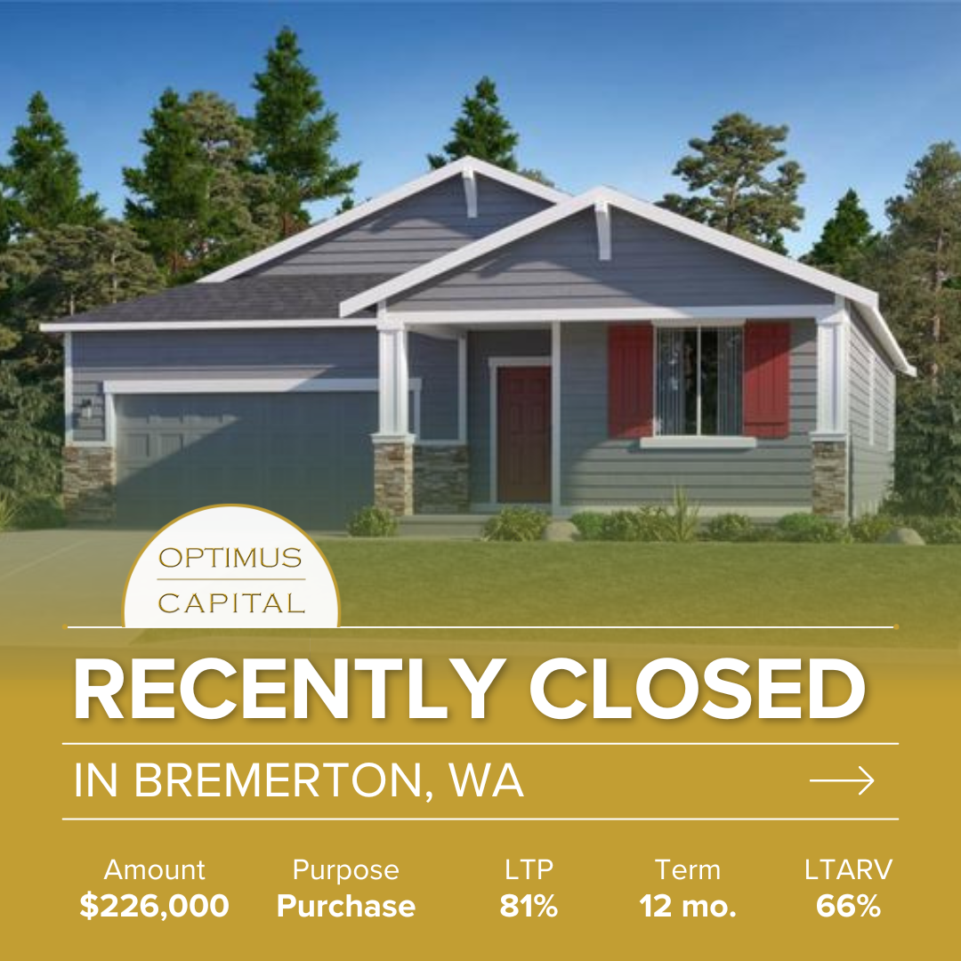 Bremerton WA fix and flip loan