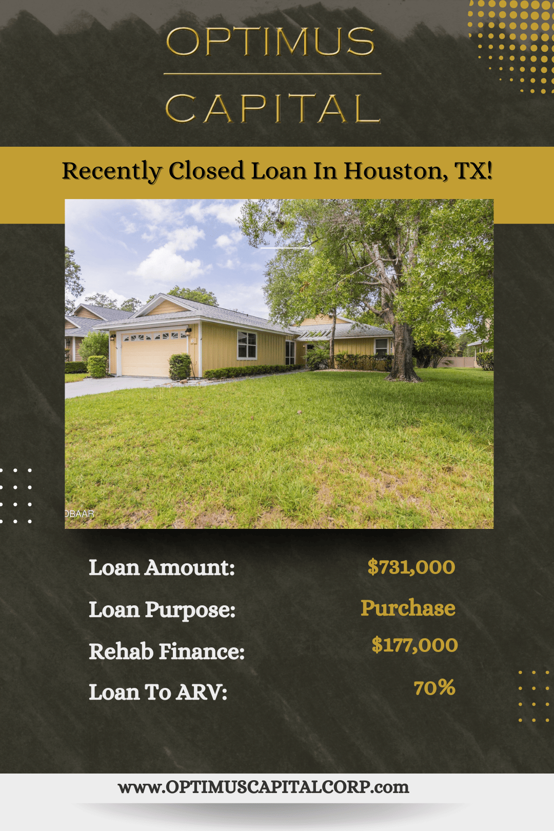 Houston TX fix and flip loan